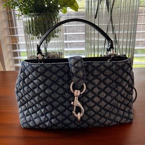 Rebecca Minkoff small denim crossbody